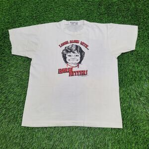 Vintage 1987 Barbi-Bitter Shirt Womens XL 22x26 Singer Comedian